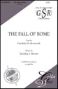 The Fall of Rome SATB choral sheet music cover